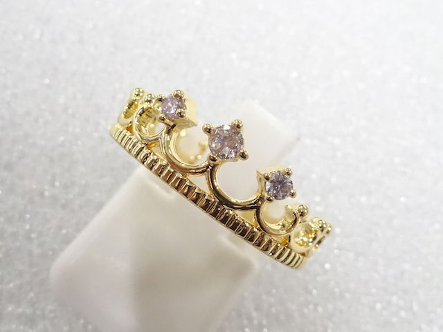 CRYSTAL FASHION RING / JP SIZE 14